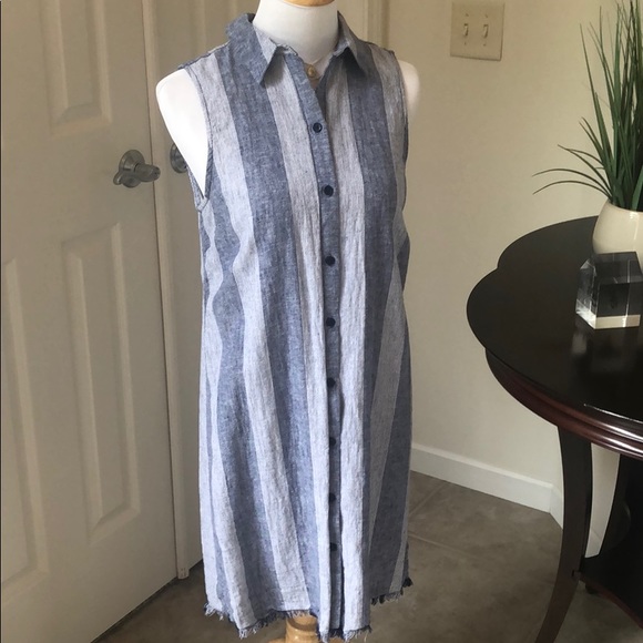 💕BEACH LUNCH LOUNGE COLLECTION💕 Shirt Dress - Picture 4 of 9